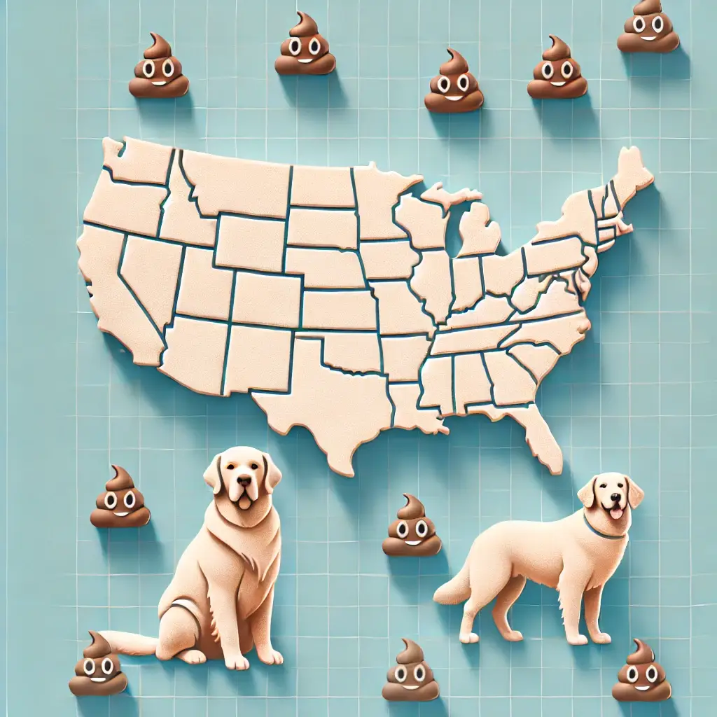 Amount of Dogs In The U.S.A and The Poop Correlation🐕🦮🐾